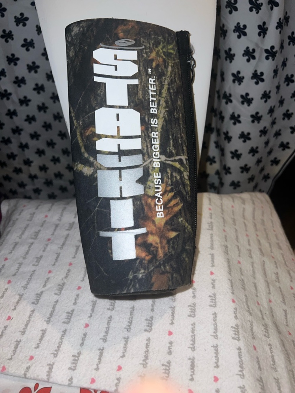 Hi-Chew Camo Can Cooler - 'Because Bigger Is Better'